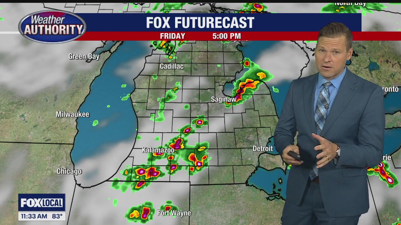 More strong storms possible today between 4-9pm