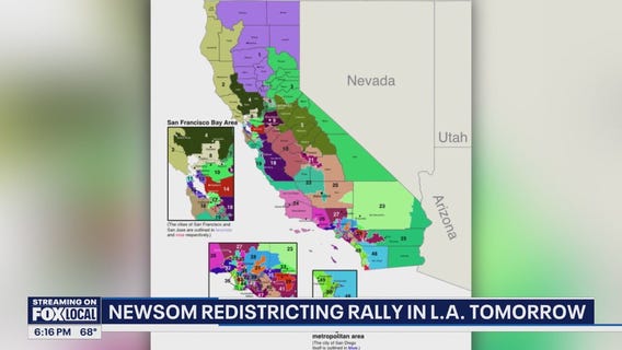 Newsom to unveil California redistricting plan