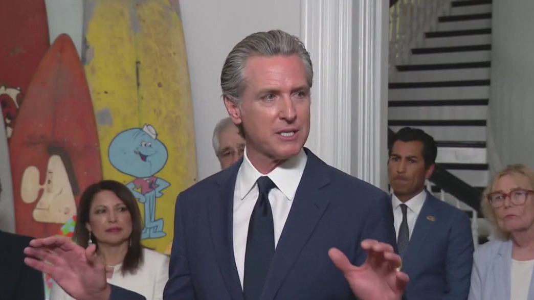 Newsom, Democrats vow legal fight over GOP maps