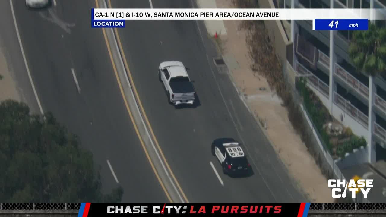 Chase City: Santa Monica Pursuit: Suspect in Stolen Vehicle on the Run - 7/30/25