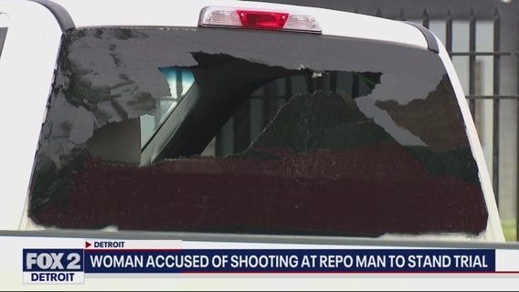 Detroit woman charged with shooting at repo man sent to trial