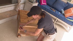 Jill of All Trades shows how to install furniture feet