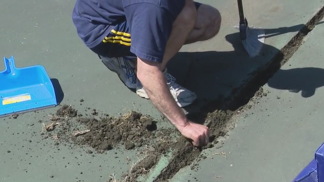 Clintondale Schools converting courts for pickleball