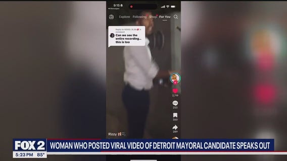 'We were not the aggressors' says woman in video with Detroit mayoral candidate