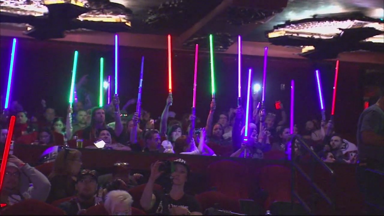 Stars Wars: The Last Jedi opens at TCL Theater in Hollywood