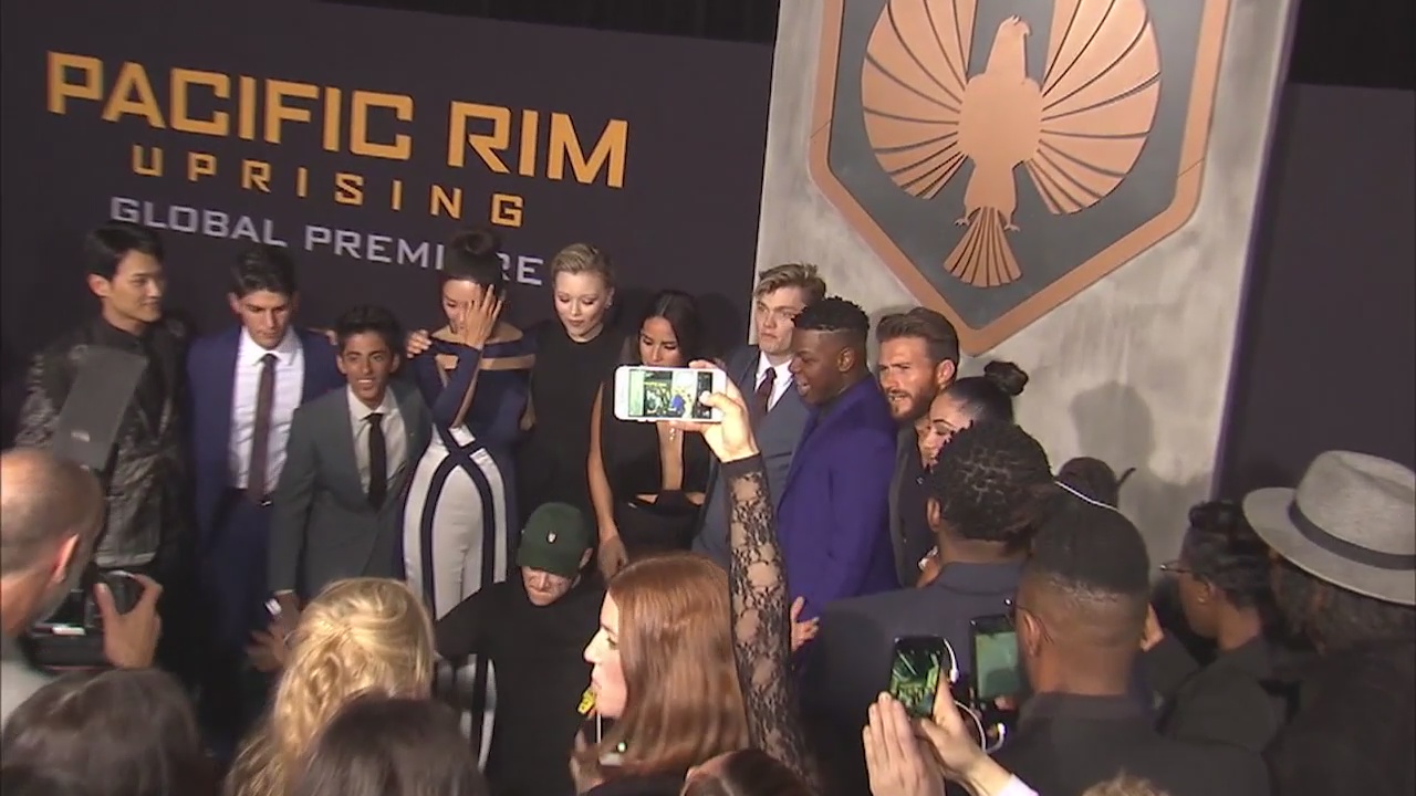 Premiere of 'Pacific Rim: Uprising' at TCL