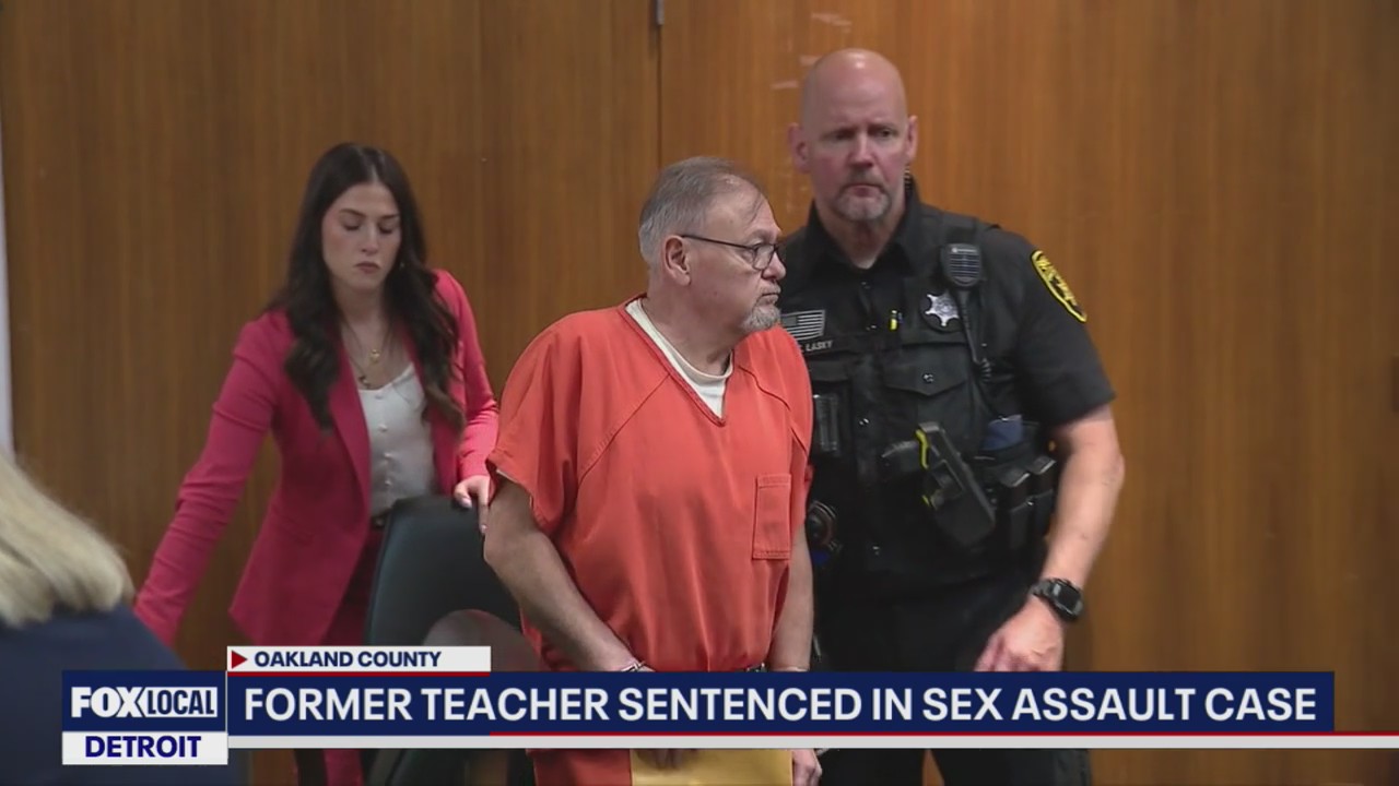 Teacher convicted of sex assault called disgusting by judge | FOX 2 Detroit
