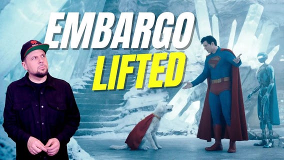Superman Movie Discussion: Embargo Lifted