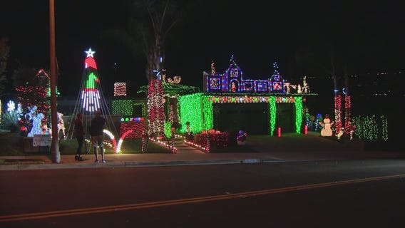 Holiday Lights massive display in Laguna Niguel