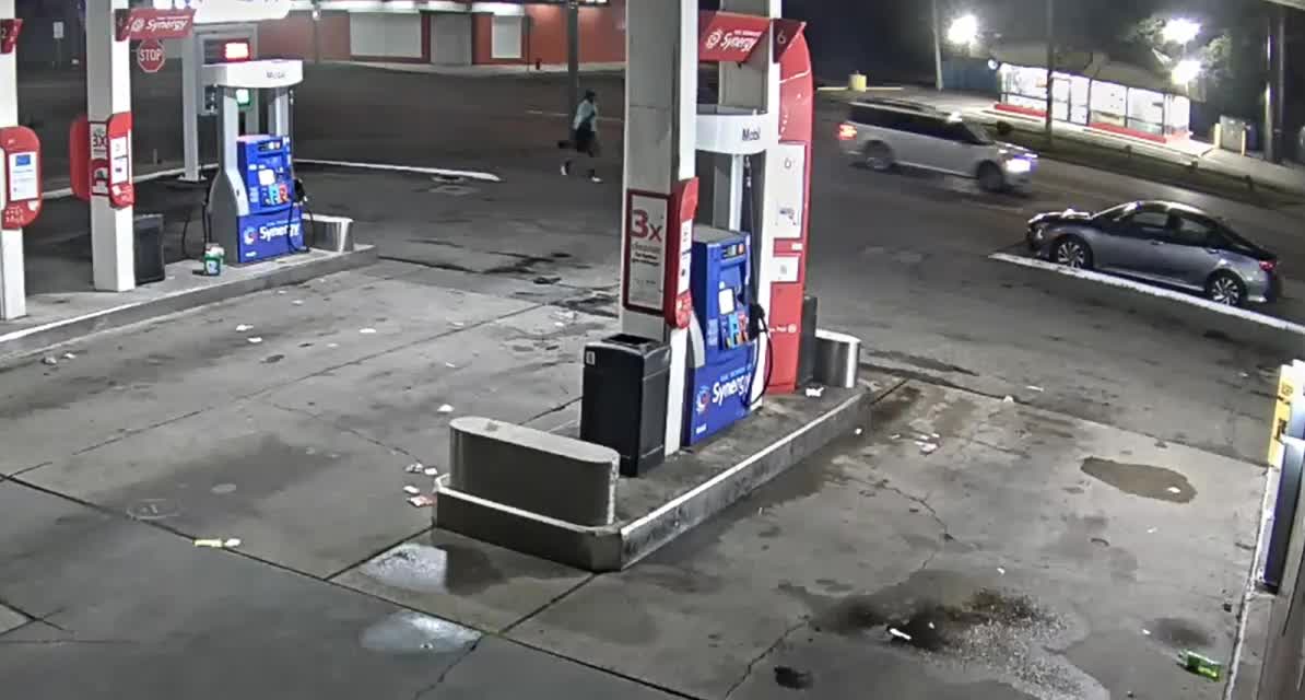 Police search for suspect in destruction of property