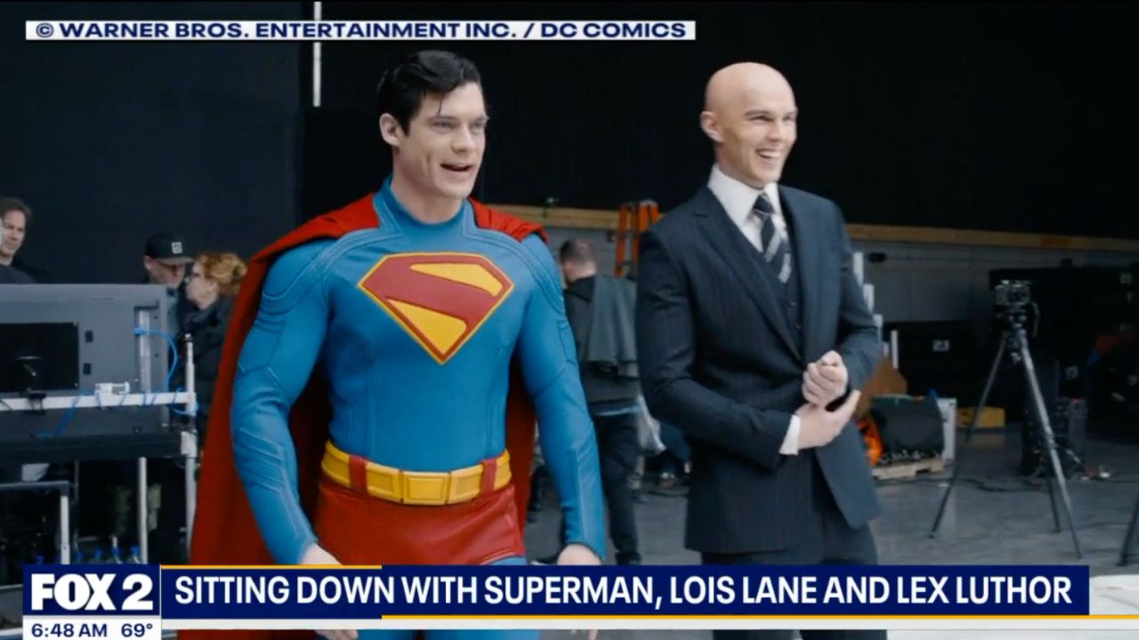 Superman Soars: Stars of the New DC Epic Speak with Jay Towers