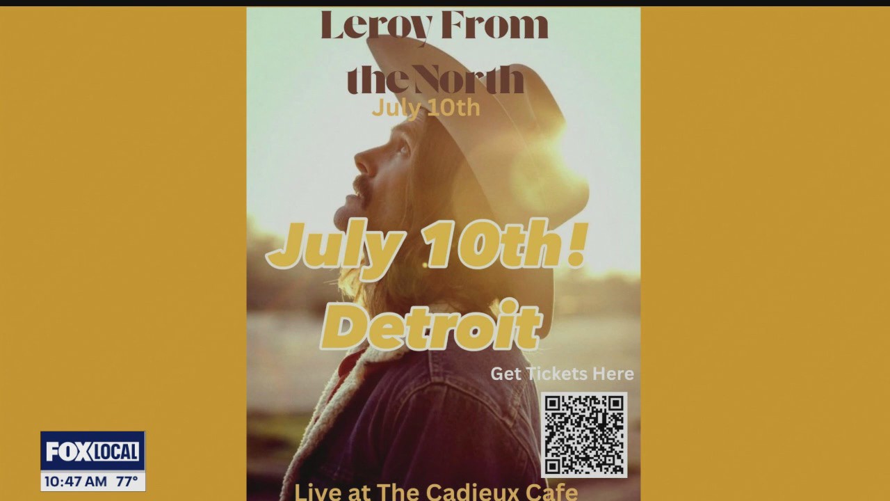 Leroy From the North live at Cadieux Cafe on July 10
