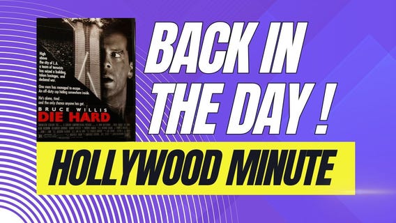 Back in the Day & Hollywood Minute: Die Hard Drops & Blake Fights Back