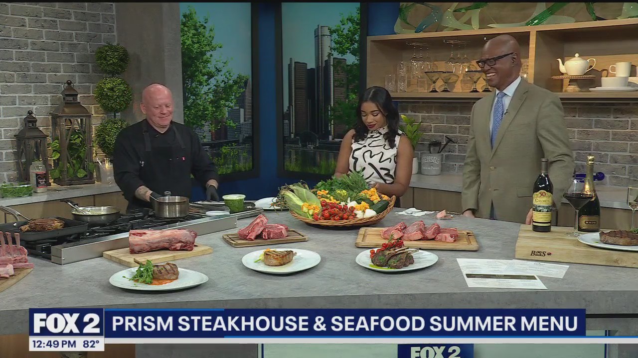 Prism Steakhouse & Seafood Summer Menu