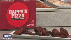 Happy's Pizza now served smoked barbecue chicken