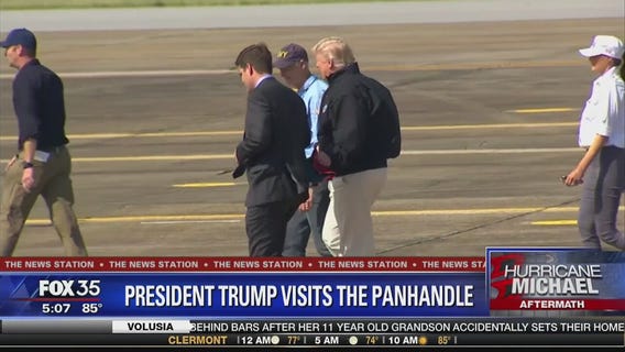President Trump visits Florida Panhandle