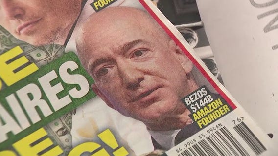 Bezos accuses National Enquirer of blackmail, extortion