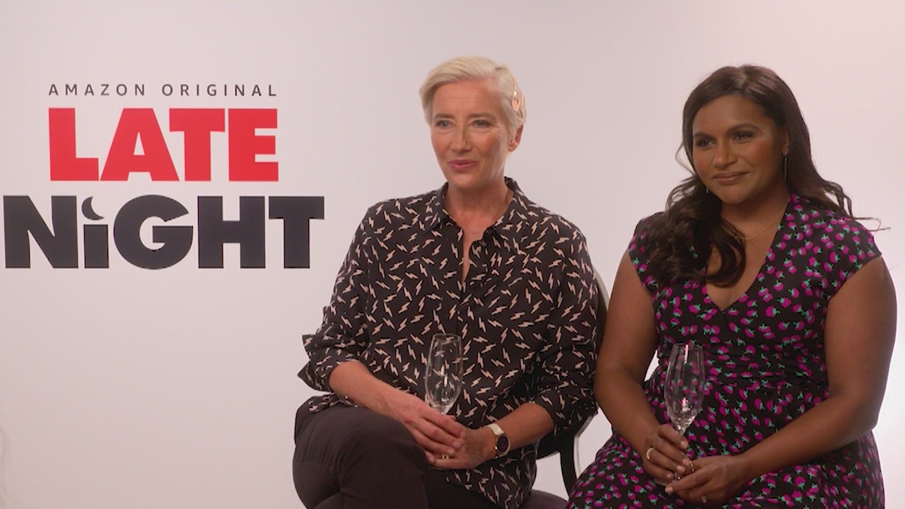 It's 'Late-ies" night with the cast of Late Night