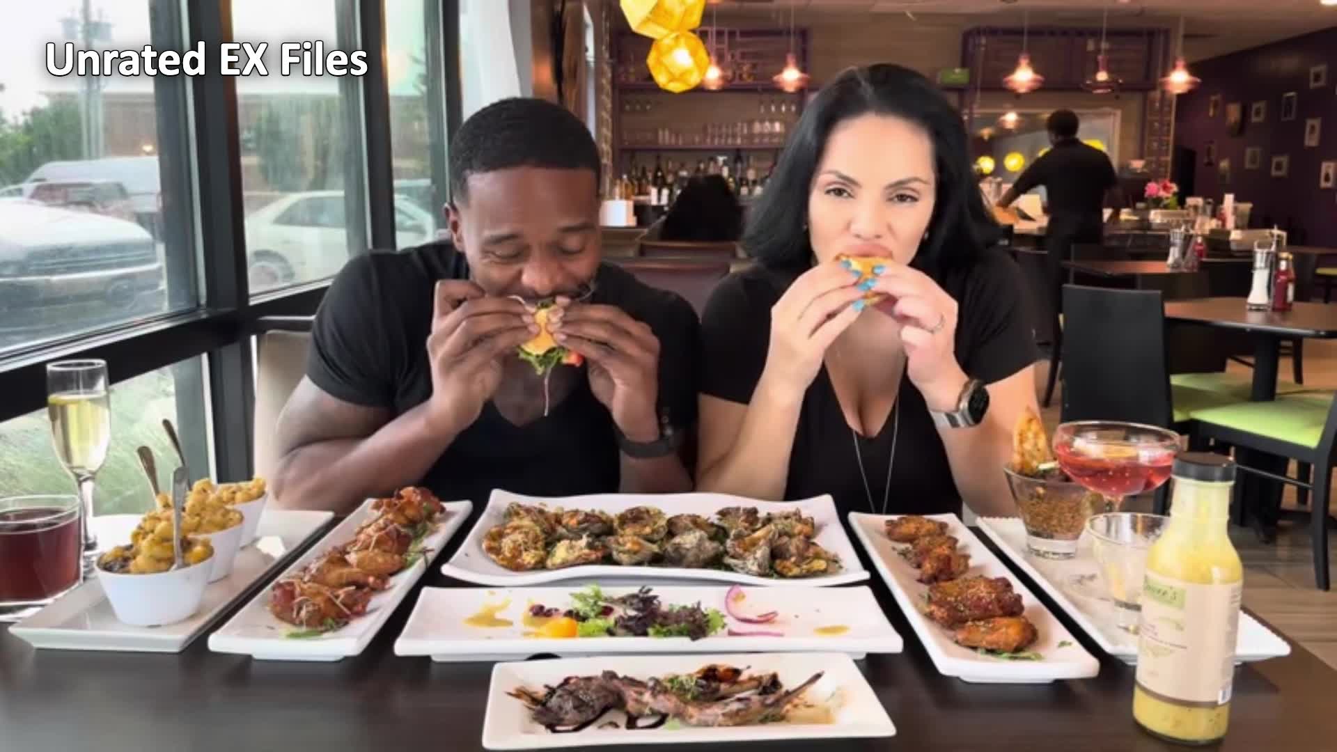 SUV crashes into Influencers mid-food review