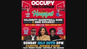Celebrity Basketball Game & Shoe Giveaway