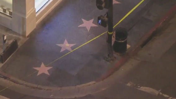 Suspicious case not a threat on Hollywood Walk of Fame