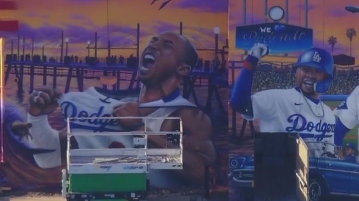 New Kobe Bryant mural unveiled