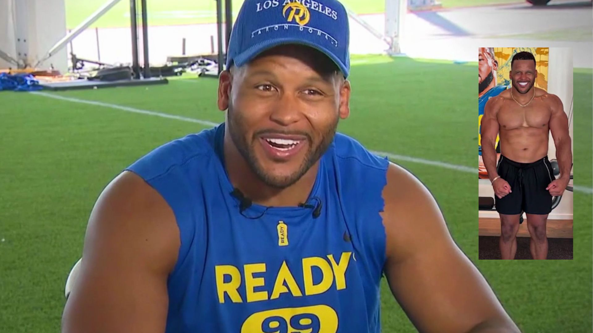 Catching up with Aaron Donald post-NFL career