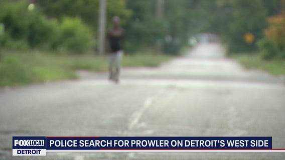 Police search for prowler on Detroit's west side