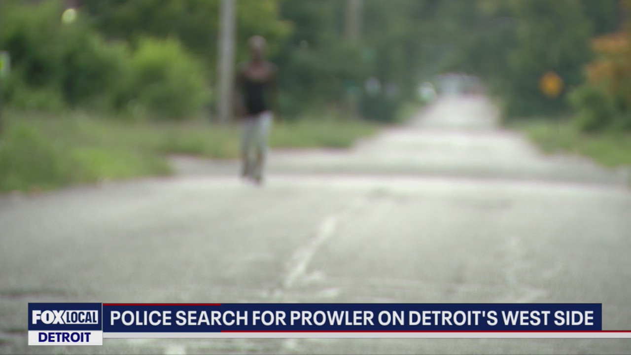 Police search for prowler on Detroit's west side