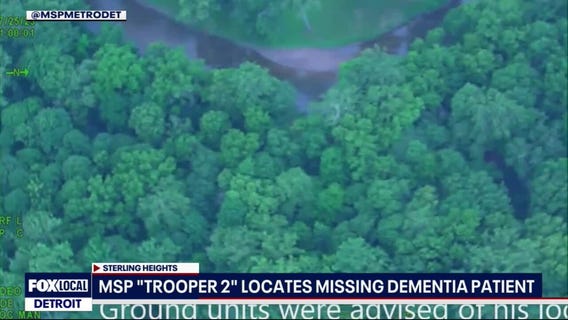 Trooper 2 helps find missing dementia patient