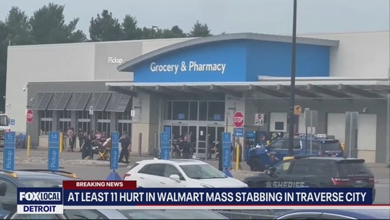 11 stabbed at Traverse City Walmart, suspect acted alone said police