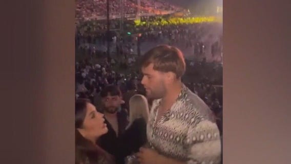 Man arrested for Rose Bowl concert attack