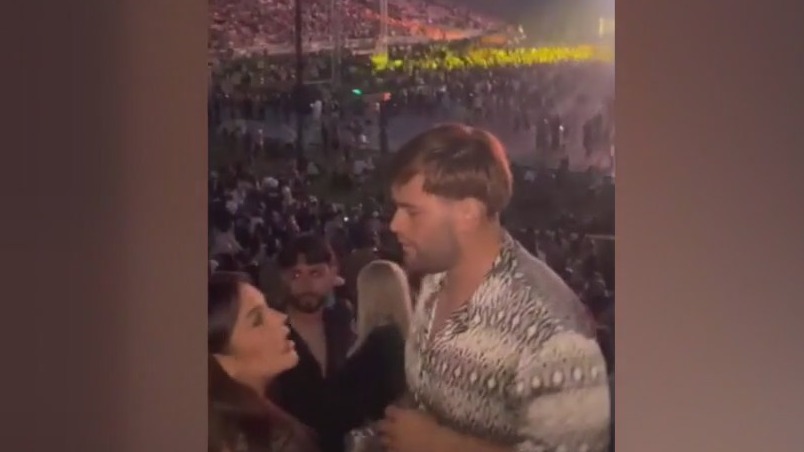 Man arrested for Rose Bowl concert attack