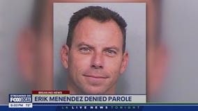 Erik Menendez denied parole; Lyle's hearing on Friday