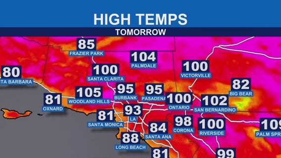 Weather forecast for Friday, Aug. 22