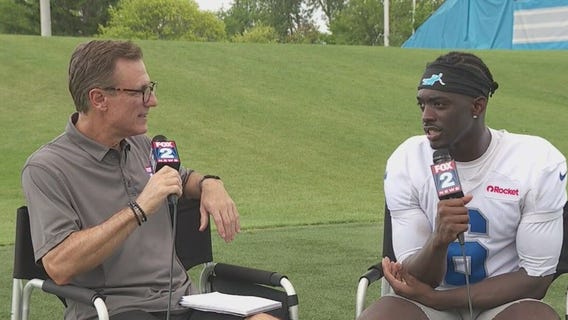 FOX 2 interviews Detroit Lions Cornerback Terrion Arnold