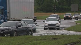 Heavy rain triggers flooding, delays and damage at Metro Airport