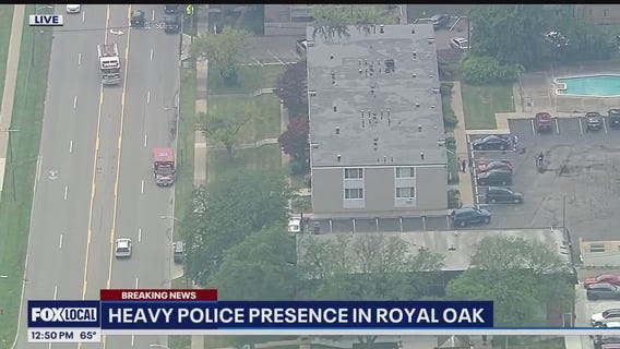 Police investigation underway in Royal Oak
