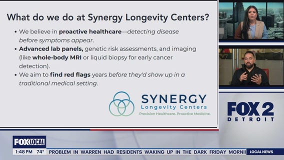 Proactive Healthcare at Synergy Longevity Centers