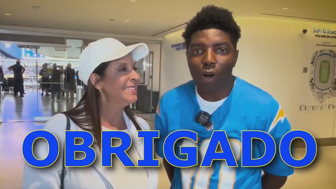 Learning Portuguese with Chargers fans