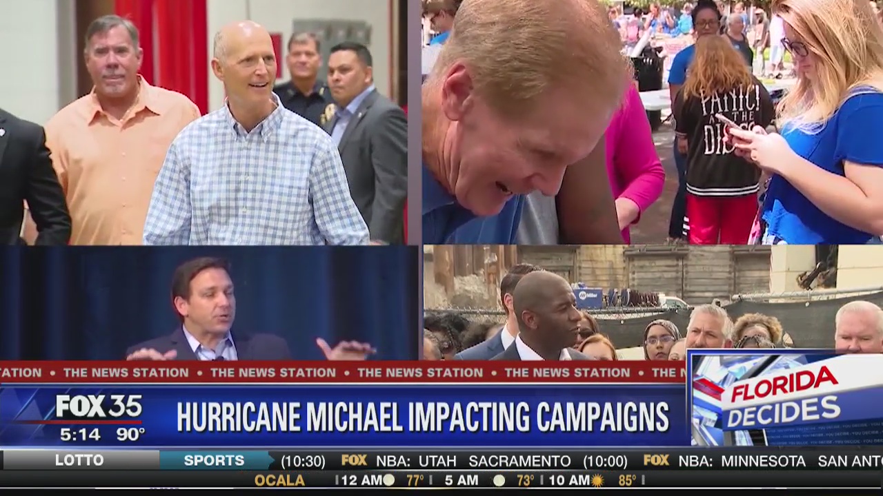 Hurricane Michael has impact on elections