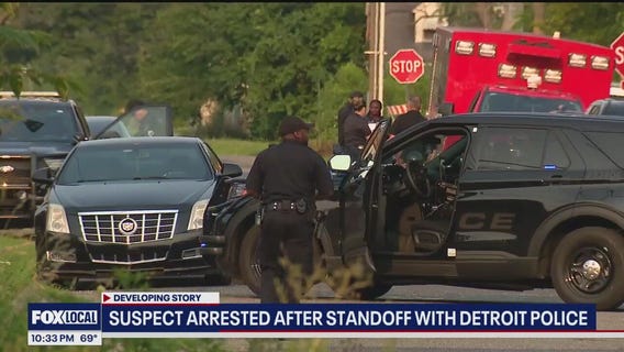 Barricaded situation lasts more than 3 hours on Detroit's west side
