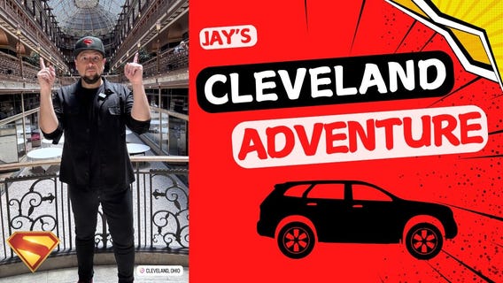 Jay?s Cleveland Road Trip: Superman Statue & City Highlights