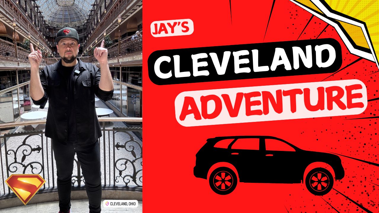 Jay?s Cleveland Road Trip: Superman Statue & City Highlights