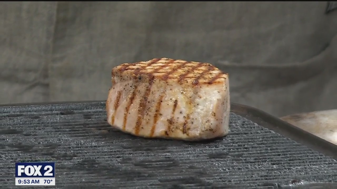 Grilled seafood with Ostrea Detroit