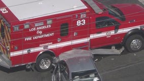 2 ambulances involved in Reseda crashes
