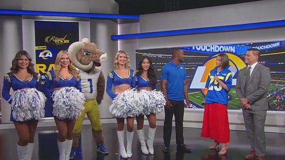 Rams gear up for Sunday season opener and bring the fun to Good Day!