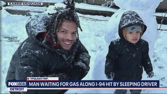 Man hit on I-94 by sleeping driver fighting for his life