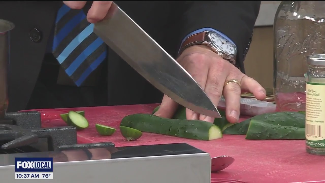 Derek shares his pickle recipe this summer