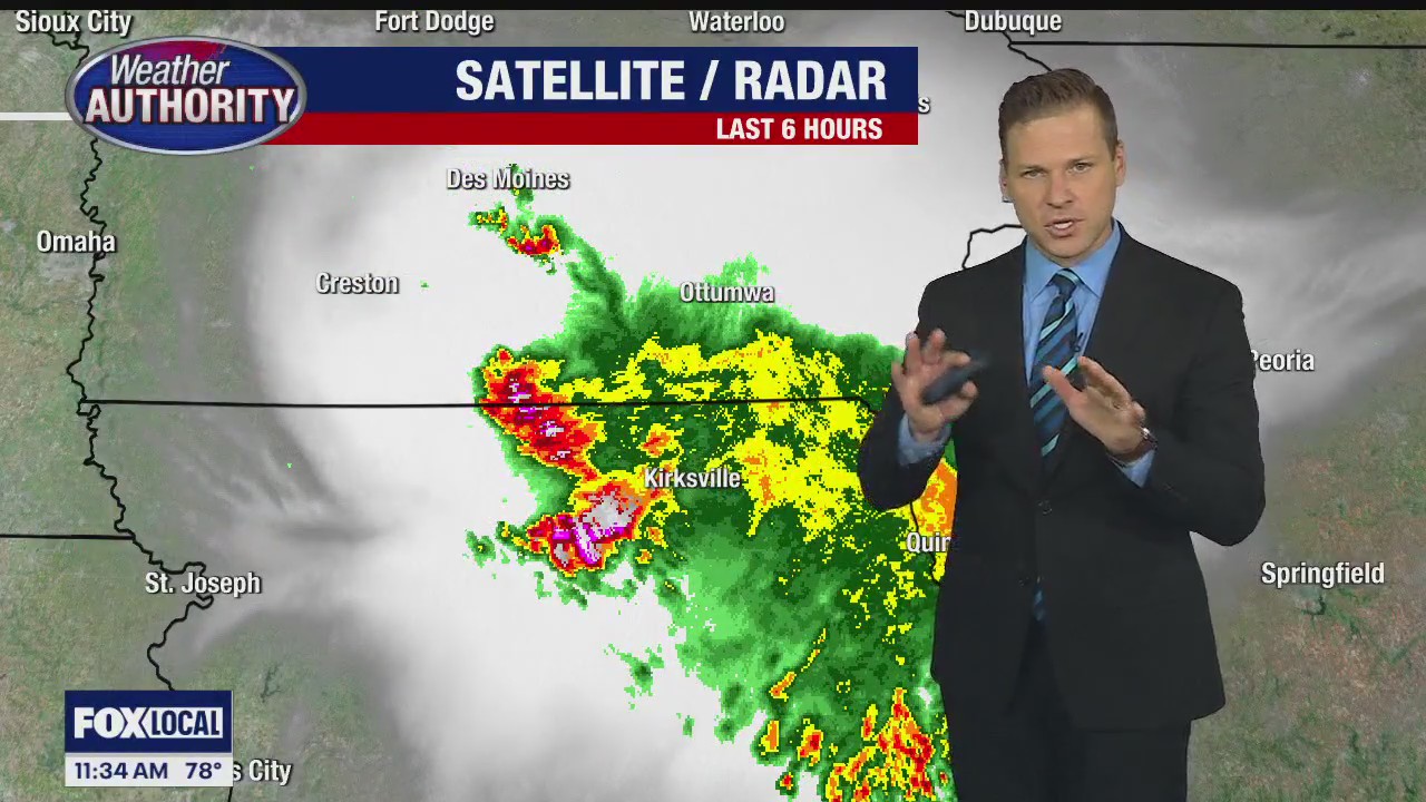 Isolated Showers and Storms Possible Today | FOX 2 Detroit